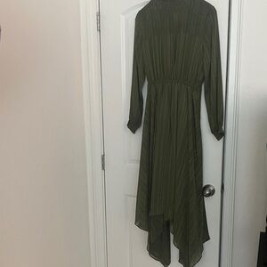 Nanette Lepore Forest Green Long Sleeve Dress brand new
